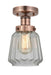 Innovations - 616-1F-AC-G142 - One Light Semi-Flush Mount - Edison - Antique Copper