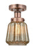 Innovations - 616-1F-AC-G146 - One Light Semi-Flush Mount - Edison - Antique Copper