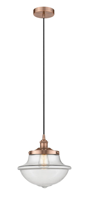 Innovations - 616-1PH-AC-G542 - One Light Pendant - Downtown Urban - Antique Copper