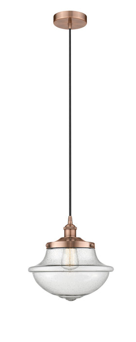 Innovations - 616-1PH-AC-G544 - One Light Pendant - Downtown Urban - Antique Copper