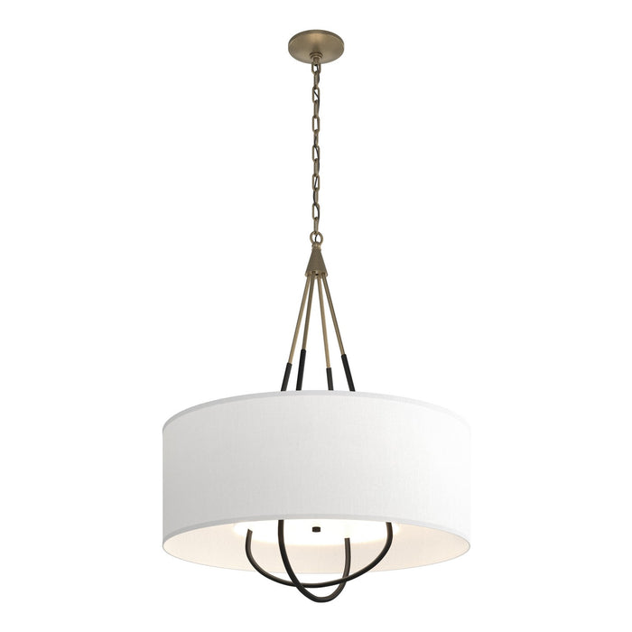 Hubbardton Forge - 104230-SKT-84-10-SF2811 - Four Light Pendant - Loop - Soft Gold