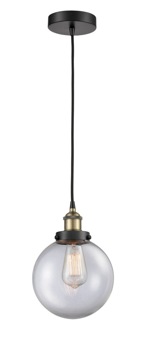 Innovations - 616-1PH-BAB-G202-8 - One Light Mini Pendant - Edison - Black Antique Brass