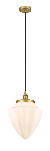 Edison One Light Pendant Brushed Brass