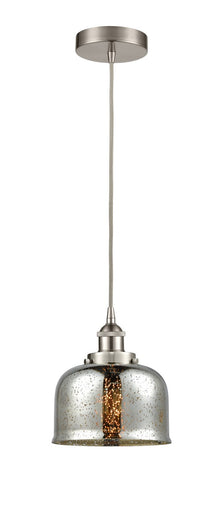 Edison One Light Pendant Satin Nickel
