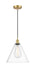 Innovations - 616-1P-SG-GBC-122 - One Light Pendant - Downtown Urban - Satin Gold