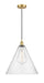 Innovations - 616-1P-SG-GBC-164 - One Light Pendant - Downtown Urban - Satin Gold