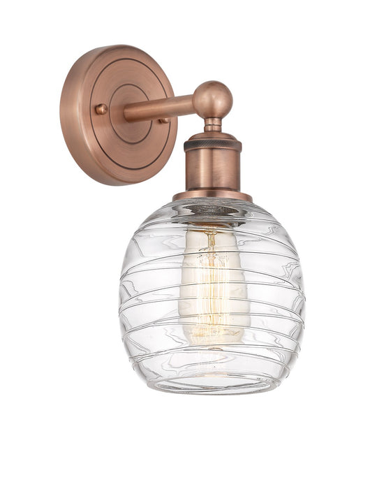 Innovations - 616-1W-AC-G1013 - One Light Wall Sconce - Edison - Antique Copper