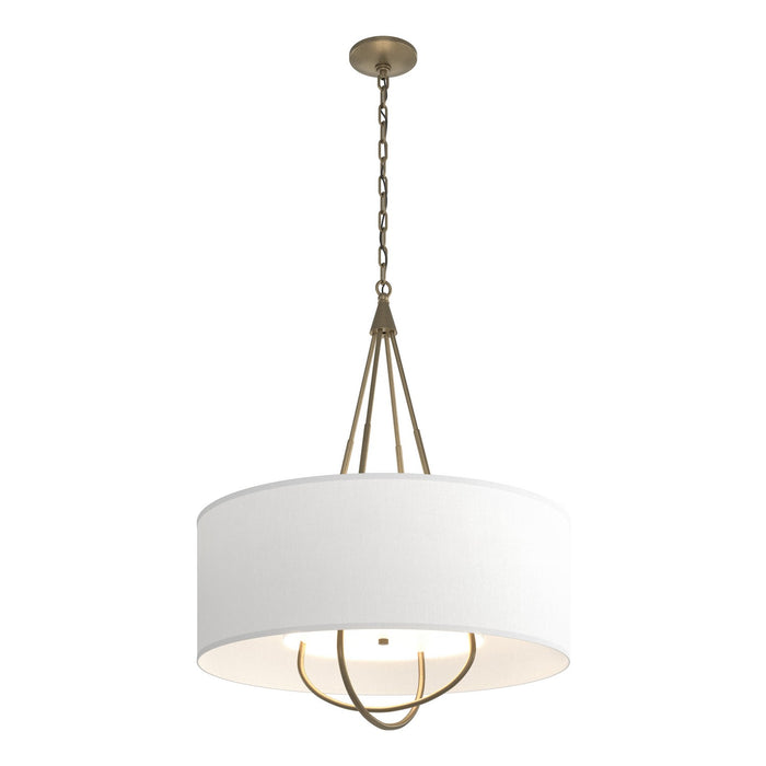 Hubbardton Forge - 104230-SKT-84-84-SF2811 - Four Light Pendant - Loop - Soft Gold