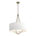 Hubbardton Forge - 104230-SKT-84-84-SF2811 - Four Light Pendant - Loop - Soft Gold