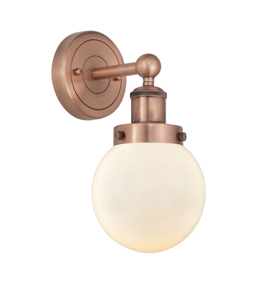 Innovations - 616-1W-AC-G201-6 - One Light Wall Sconce - Edison - Antique Copper