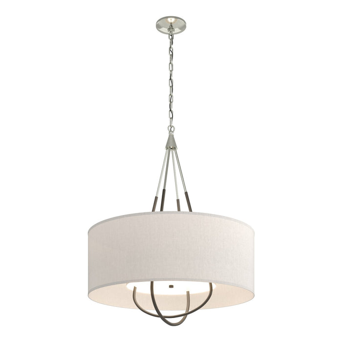 Hubbardton Forge - 104230-SKT-85-07-SE2811 - Four Light Pendant - Loop - Sterling