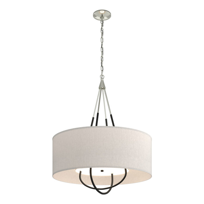 Hubbardton Forge - 104230-SKT-85-10-SE2811 - Four Light Pendant - Loop - Sterling