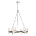 Hubbardton Forge - 104230-SKT-86-05-SE2811 - Four Light Pendant - Loop - Modern Brass