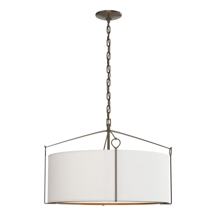 Hubbardton Forge - 104250-SKT-05-SF2290 - Four Light Pendant - Bow - Bronze
