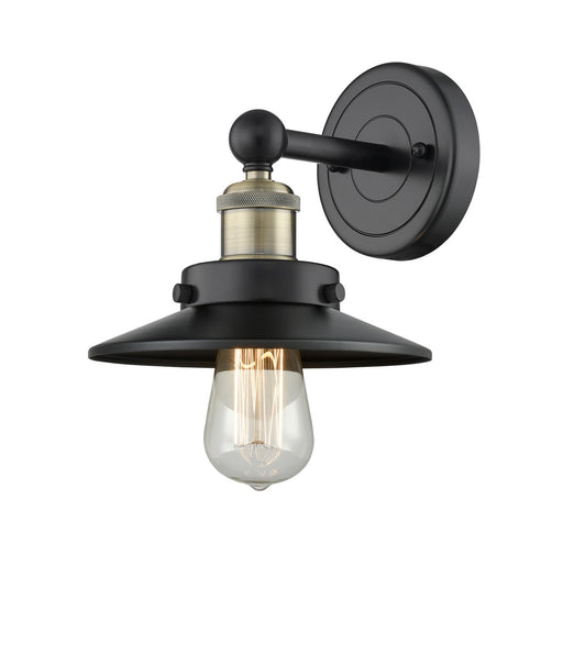 Innovations - 616-1W-BAB-M6-BK - One Light Wall Sconce - Downtown Urban - Black Antique Brass