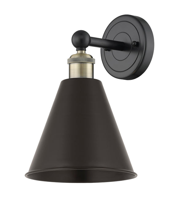 Innovations - 616-1W-BAB-MBC-8-BK - One Light Wall Sconce - Downtown Urban - Black Antique Brass