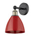 Innovations - 616-1W-BAB-MBD-75-RD - One Light Wall Sconce - Edison - Black Antique Brass