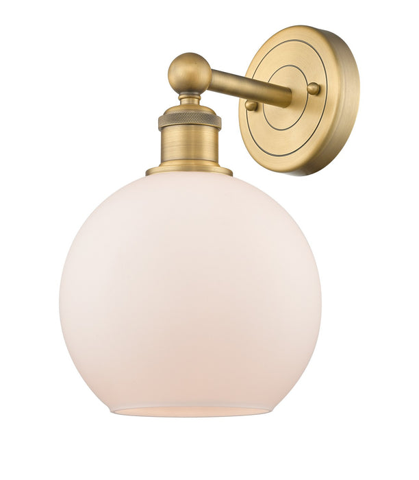 Innovations - 616-1W-BB-G121-8 - One Light Wall Sconce - Downtown Urban - Brushed Brass