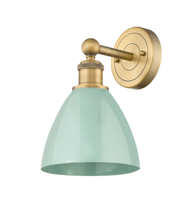 Innovations - 616-1W-BB-MBD-75-SF - One Light Wall Sconce - Downtown Urban - Brushed Brass