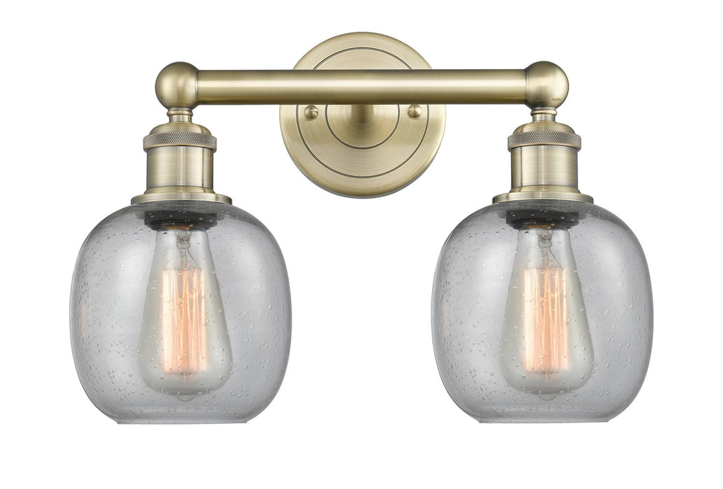 Innovations - 616-2W-AB-G104 - Two Light Bath Vanity - Edison - Antique Brass