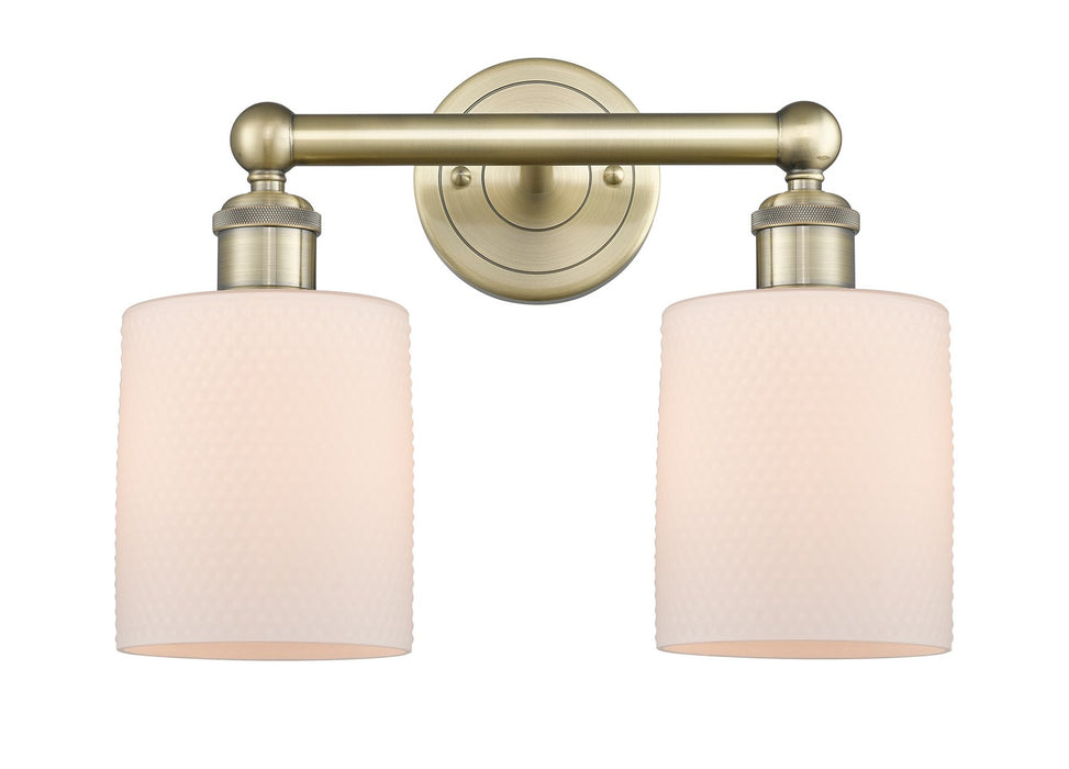 Innovations - 616-2W-AB-G111 - Two Light Bath Vanity - Edison - Antique Brass