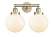 Innovations - 616-2W-AB-G201-8 - Two Light Bath Vanity - Edison - Antique Brass