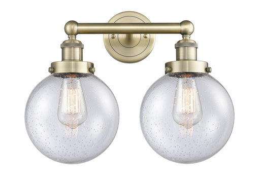 Innovations - 616-2W-AB-G204-8 - Two Light Bath Vanity - Edison - Antique Brass