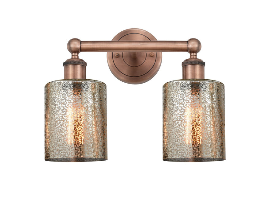 Innovations - 616-2W-AC-G116 - Two Light Bath Vanity - Edison - Antique Copper