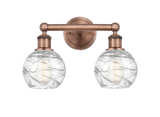 Innovations - 616-2W-AC-G1213-6 - Two Light Bath Vanity - Edison - Antique Copper