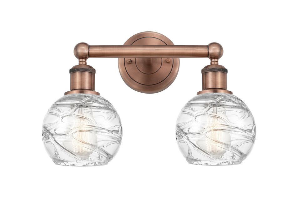 Innovations - 616-2W-AC-G1213-6 - Two Light Bath Vanity - Edison - Antique Copper