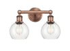 Innovations - 616-2W-AC-G122-6 - Two Light Bath Vanity - Edison - Antique Copper