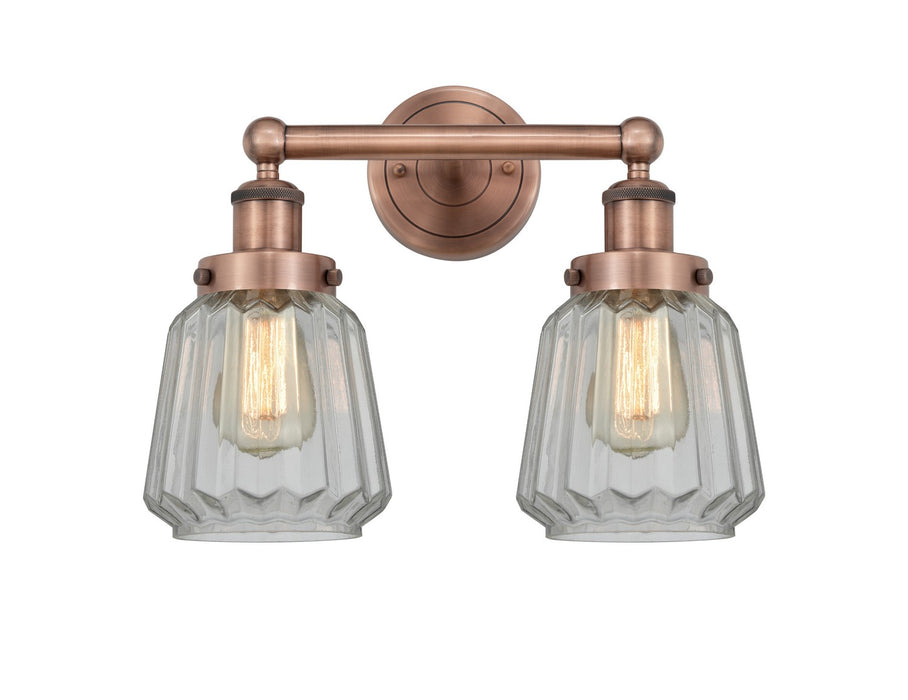 Innovations - 616-2W-AC-G142 - Two Light Bath Vanity - Edison - Antique Copper