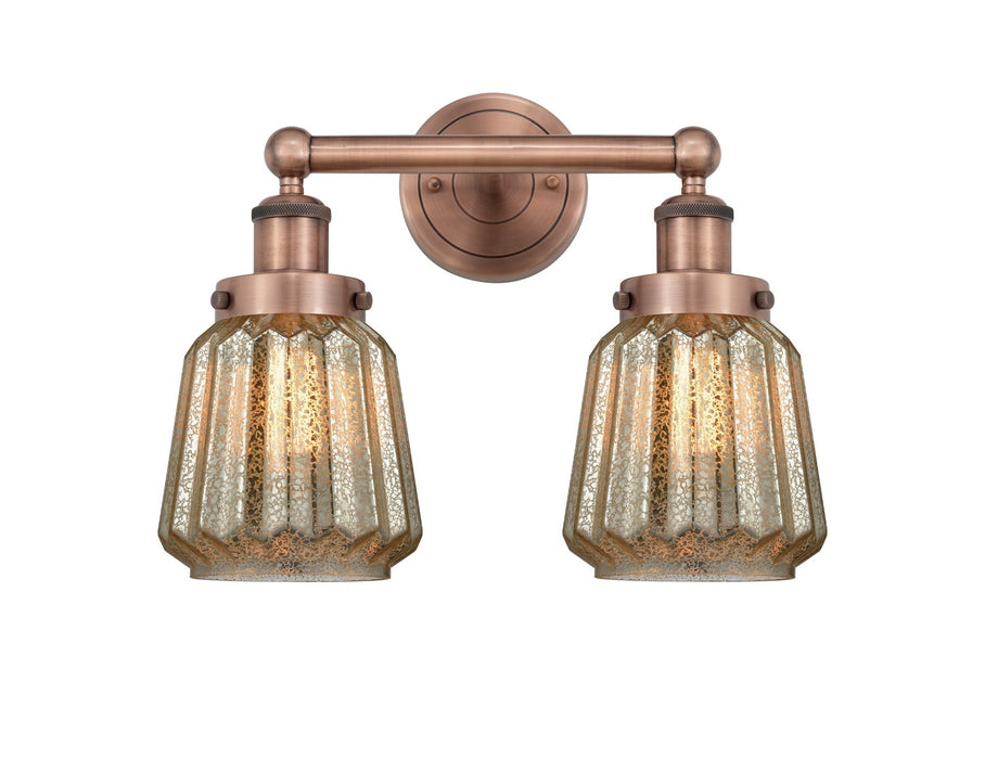 Innovations - 616-2W-AC-G146 - Two Light Bath Vanity - Edison - Antique Copper