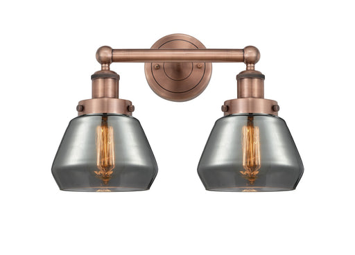 Innovations - 616-2W-AC-G173 - Two Light Bath Vanity - Edison - Antique Copper