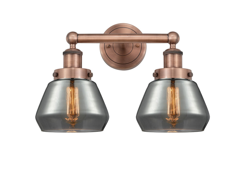 Innovations - 616-2W-AC-G173 - Two Light Bath Vanity - Edison - Antique Copper