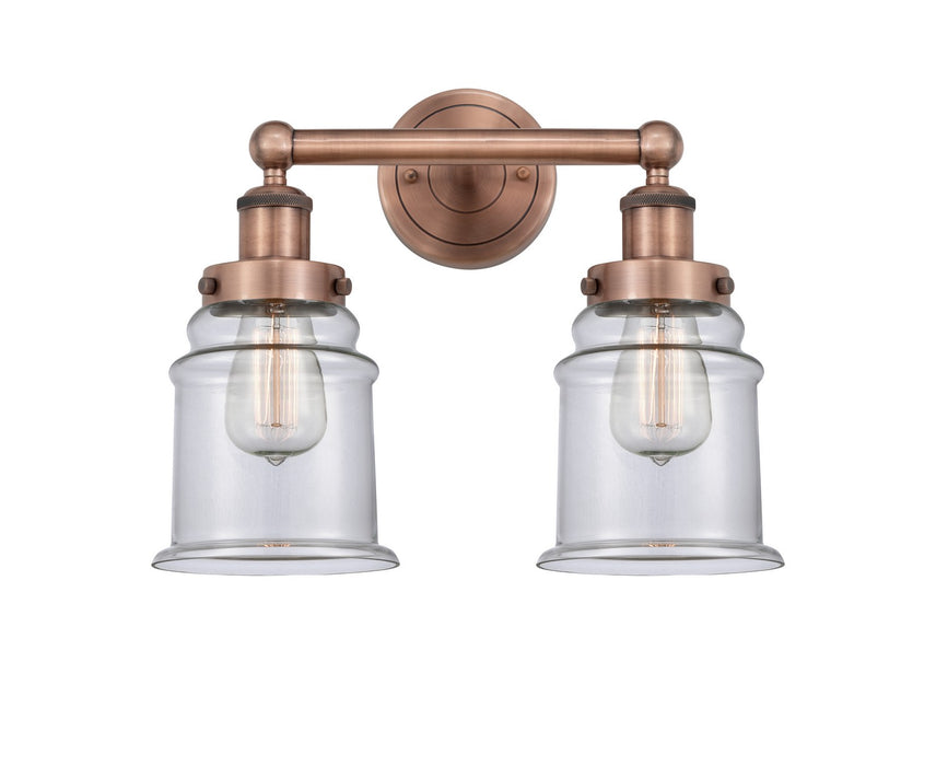 Innovations - 616-2W-AC-G182 - Two Light Bath Vanity - Edison - Antique Copper