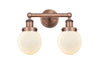 Innovations - 616-2W-AC-G201-6 - Two Light Bath Vanity - Edison - Antique Copper