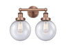 Innovations - 616-2W-AC-G204-8 - Two Light Bath Vanity - Edison - Antique Copper