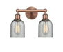 Innovations - 616-2W-AC-G257 - Two Light Bath Vanity - Edison - Antique Copper