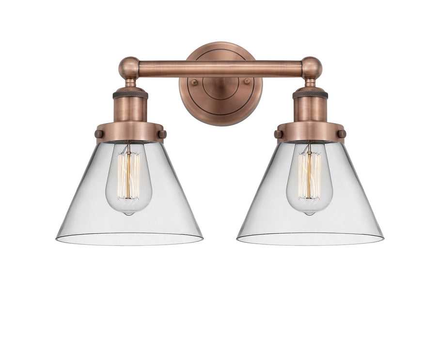 Innovations - 616-2W-AC-G42 - Two Light Bath Vanity - Edison - Antique Copper