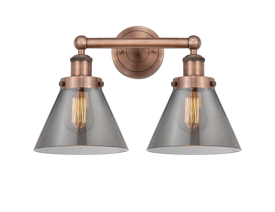 Innovations - 616-2W-AC-G43 - Two Light Bath Vanity - Edison - Antique Copper