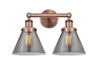 Innovations - 616-2W-AC-G43 - Two Light Bath Vanity - Edison - Antique Copper