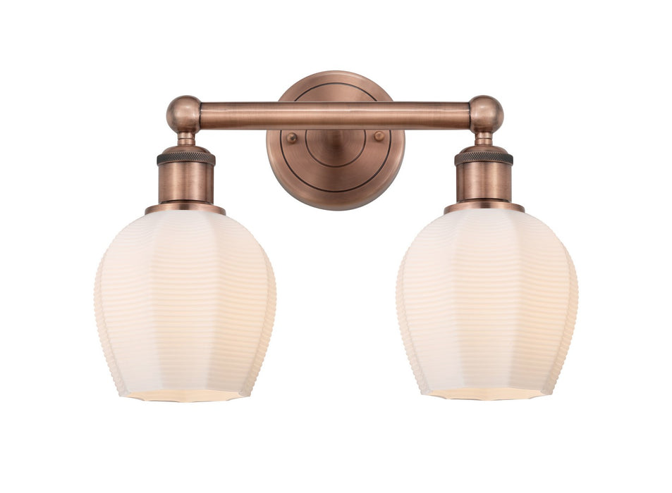 Innovations - 616-2W-AC-G461-6 - Two Light Bath Vanity - Edison - Antique Copper