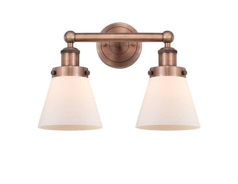 Innovations - 616-2W-AC-G61 - Two Light Bath Vanity - Edison - Antique Copper