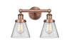 Innovations - 616-2W-AC-G62 - Two Light Bath Vanity - Edison - Antique Copper