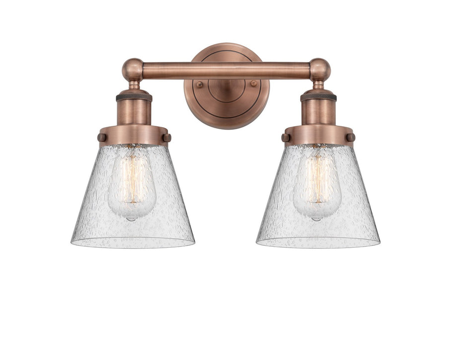 Innovations - 616-2W-AC-G64 - Two Light Bath Vanity - Edison - Antique Copper