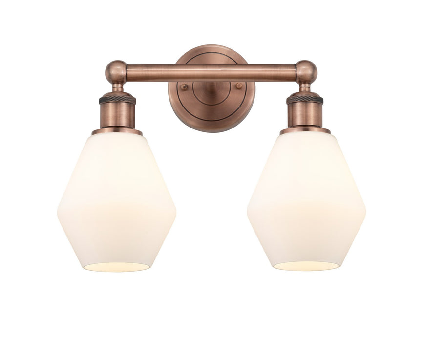 Innovations - 616-2W-AC-G651-6 - Two Light Bath Vanity - Edison - Antique Copper