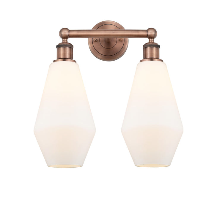 Innovations - 616-2W-AC-G651-7 - Two Light Bath Vanity - Downtown Urban - Antique Copper