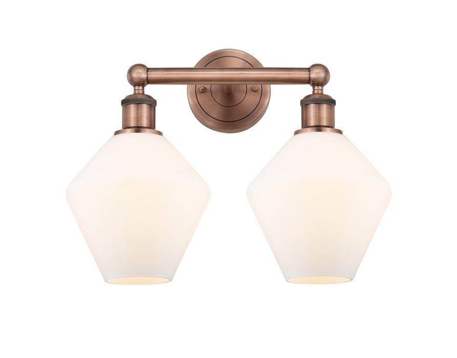 Innovations - 616-2W-AC-G651-8 - Two Light Bath Vanity - Downtown Urban - Antique Copper