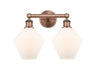 Innovations - 616-2W-AC-G651-8 - Two Light Bath Vanity - Downtown Urban - Antique Copper